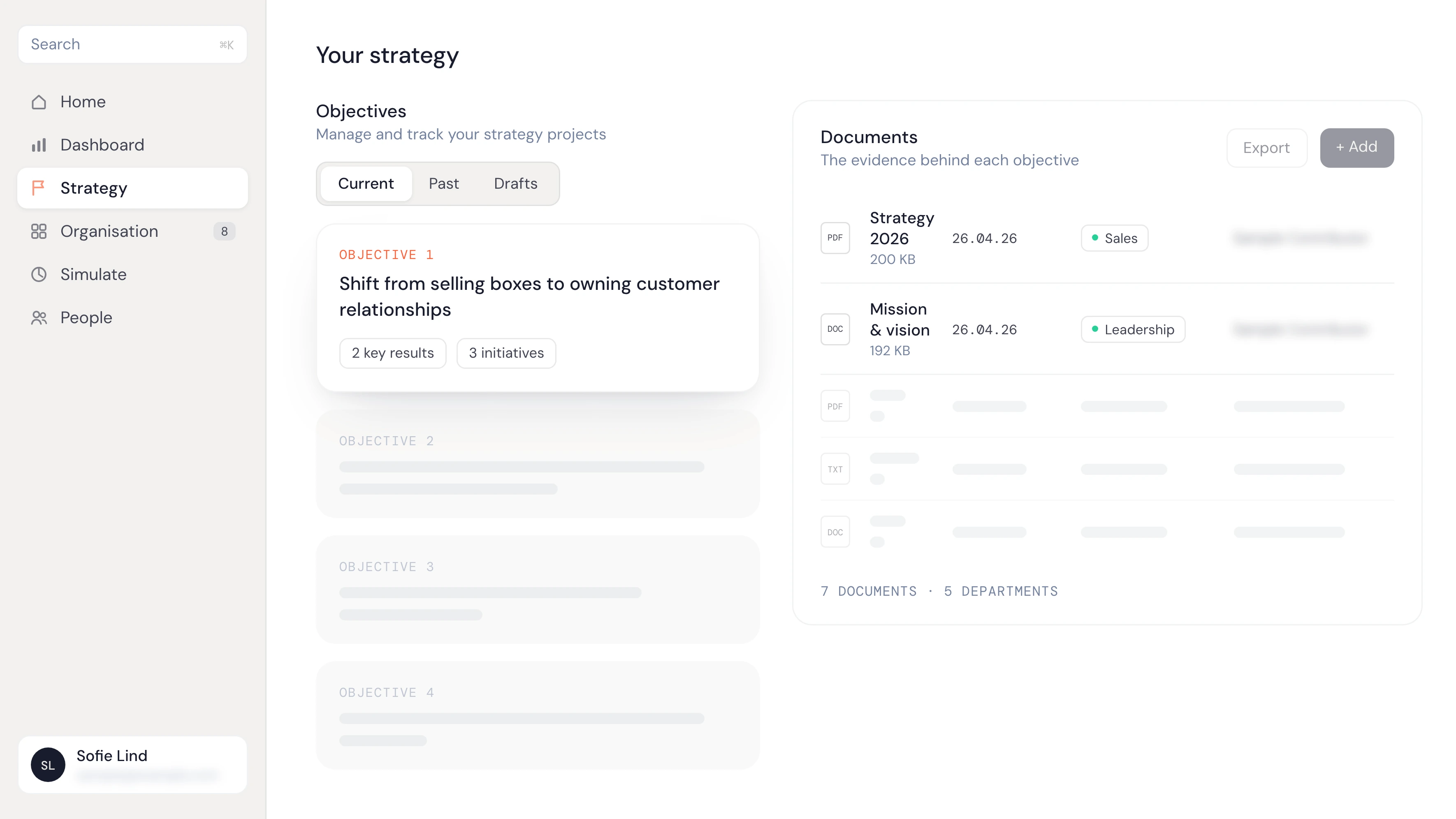 AtlasOS Strategy view